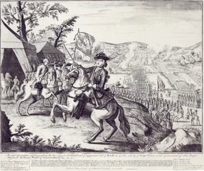 William Duque de Cumberland y las fuerzas rebeldes, 1 de mayo de 1746